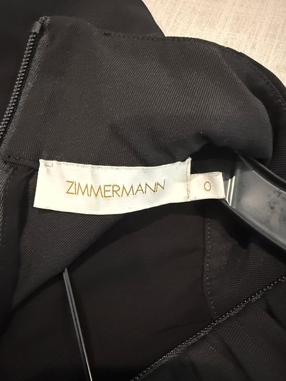Zimmermann Black High-Neck Long Sleeve Maxi Dress. - Picture 3 of 4